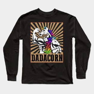 Dadacorn Funny Long Sleeve T-Shirt